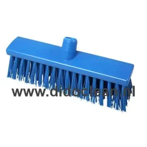 Bezem 300x60mm extra hard BLAUW