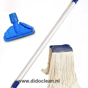 Complete mopset inclusief steel, klem en mop