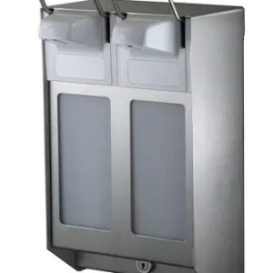 MediQo-line DUO Zeep- & desinfectiemiddeldispenser 1000 ml KB RVS