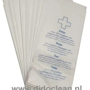 Damesverbandzakjes papier