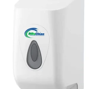 DiDoClean MINI handdoekrol poetsrol dispenser wit kunststof