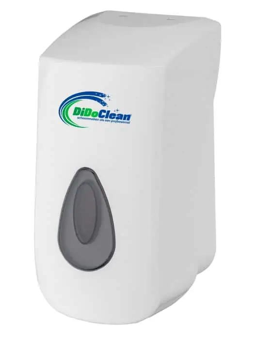 DiDoClean Zeepdispenser navulbaar 400ml kunststof wit