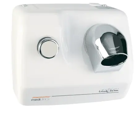 Mediclinics Haardroger drukknop wit