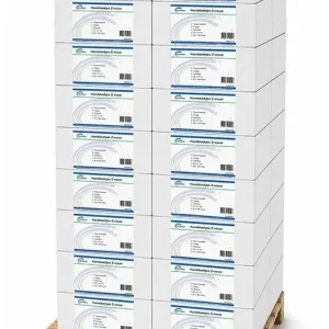Handdoekjes Z-vouw Cellulose 2-laags 23 x 21 cm – PALLETAANBIEDING!
