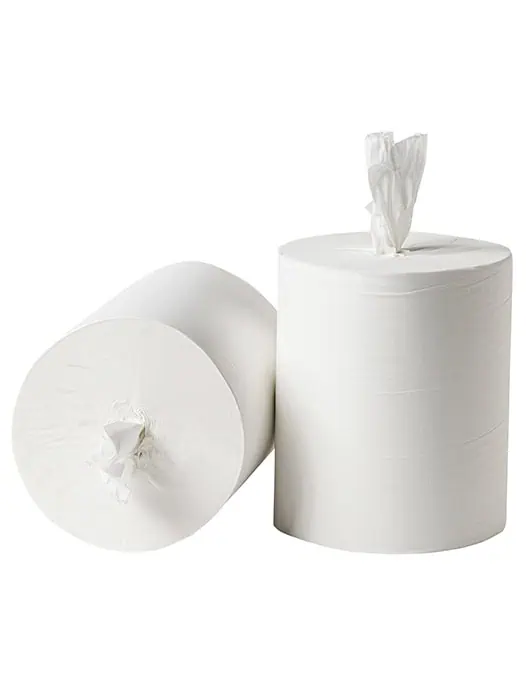 Handdoekrol / Poetsrol Midi Coreless Cellulose 6 stuks - Afbeelding 3