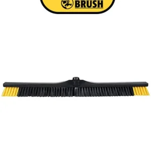 SafeBrush Zaalveger Bezem 80cm Zachte vezels