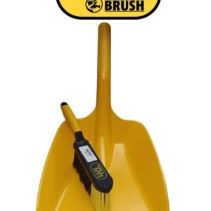 SafeBrush Veger en Blik met Extra Groot Stofblik