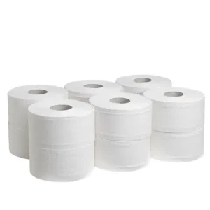Toiletpapier Mini Jumbo 2-laags 12 rollen