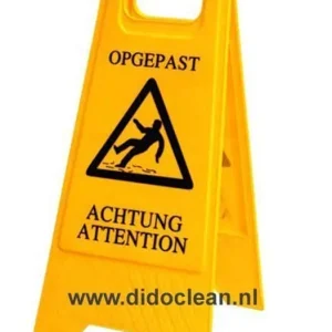 Waarschuwingsbord Vloerbord Opgepast